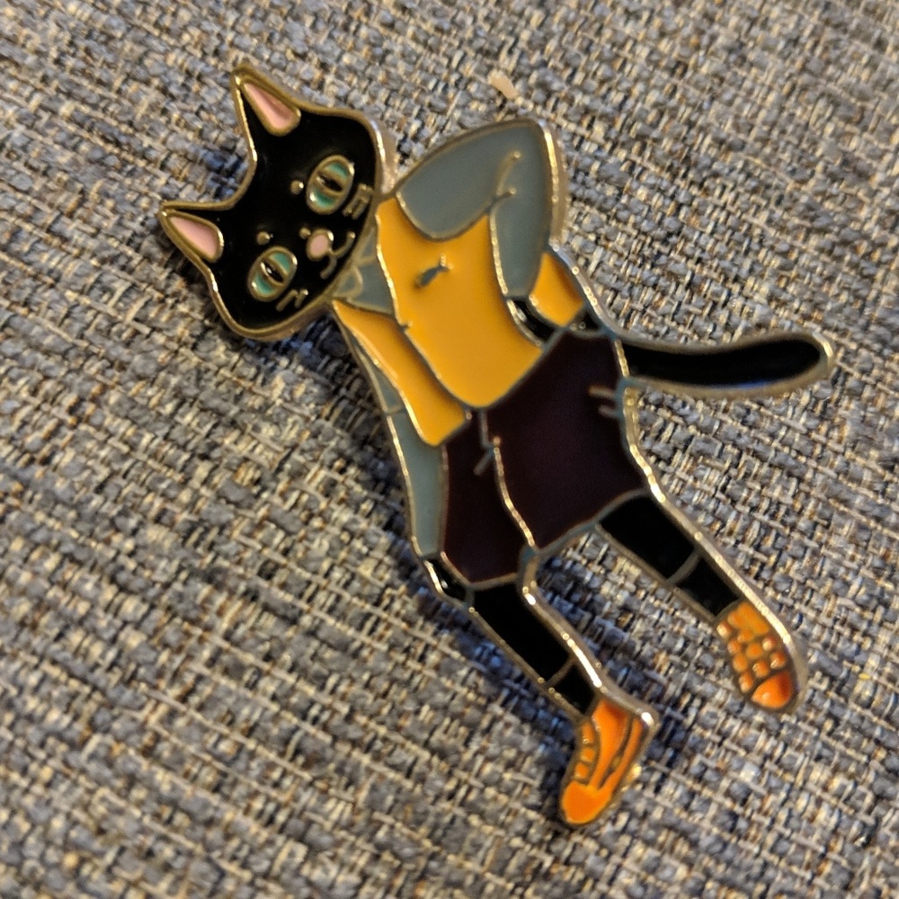 Cat daddy pin!